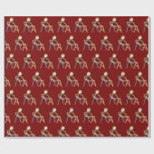 Carpentry Stickman ラッピングペーパー (フラット)