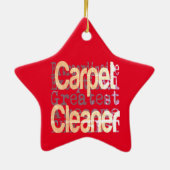 Carpet Cleaner Extraordinaire セラミックオーナメント (裏面)