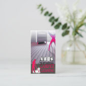 Carpet Cleaning Service Business Card 名刺 (スタンド正面)