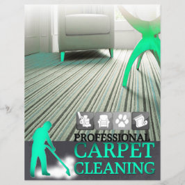 Carpet Cleaning Service Flyer チラシ