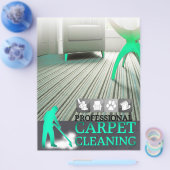 Carpet Cleaning Service Flyer チラシ (シングル)