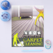 Carpet Cleaning Service Flyer チラシ (シングル)