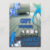 Carpet Cleaning Service Gift Voucher (正面)