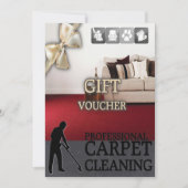 Carpet Cleaning Service Gift Voucher (正面)