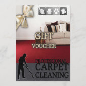 Carpet Cleaning Service Gift Voucher (正面)
