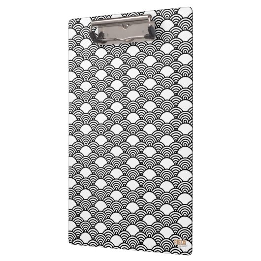 Carpeta de Pinza Asian Pattern クリップボード (左)