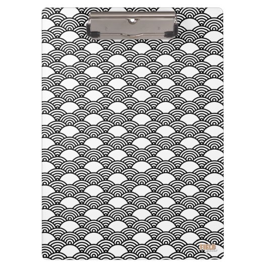 Carpeta de Pinza Asian Pattern クリップボード (正面)