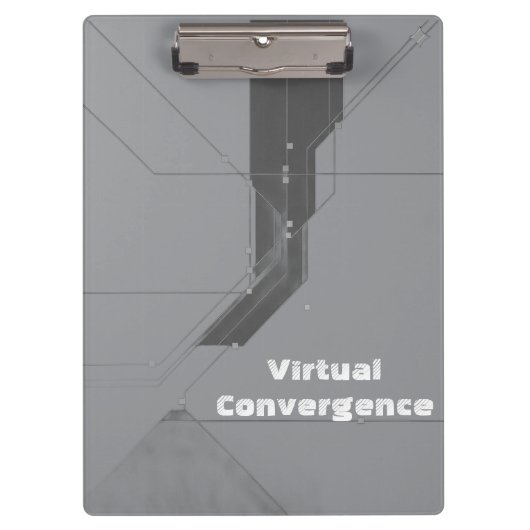 Carpeta de Pinza 'Glitch Controlado' - Organizador クリップボード (正面)