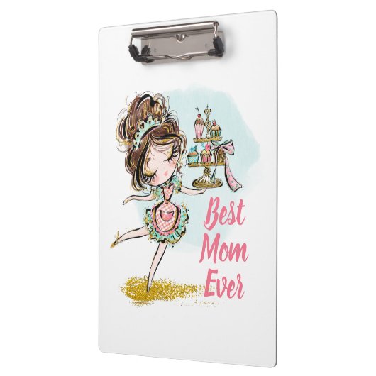 Carpeta de pinza para mamá クリップボード (左)