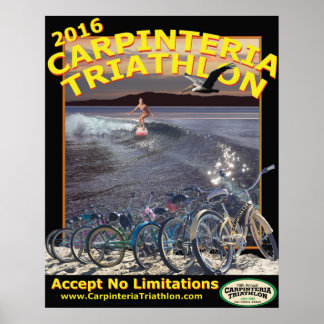 Carpinteria Triathlon Poster 2016 ポスター