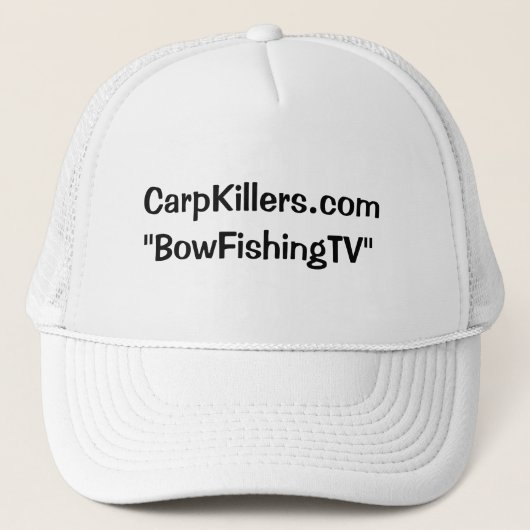 CarpKillers.com " BowFishingTV " キャップ (正面)