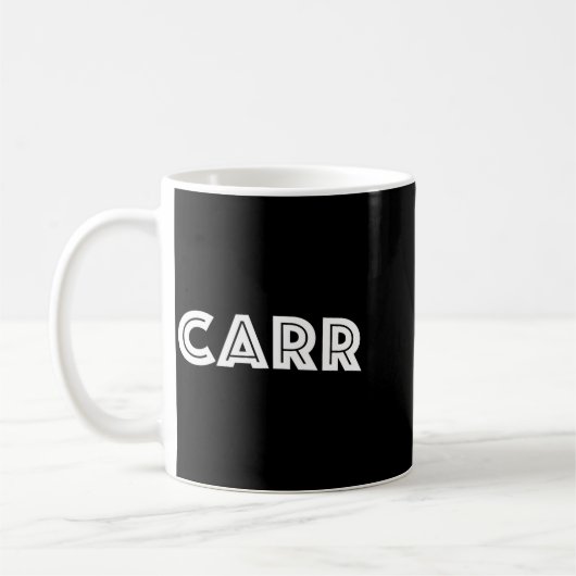 Carr  コーヒーマグカップ (左)