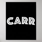 Carr  ポスター (正面)