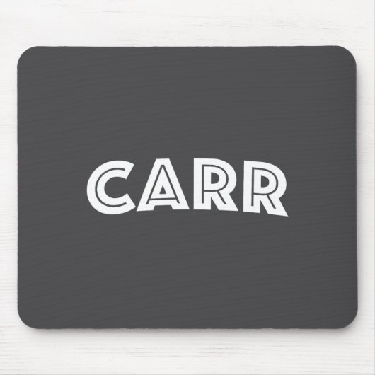 Carr  マウスパッド (正面)