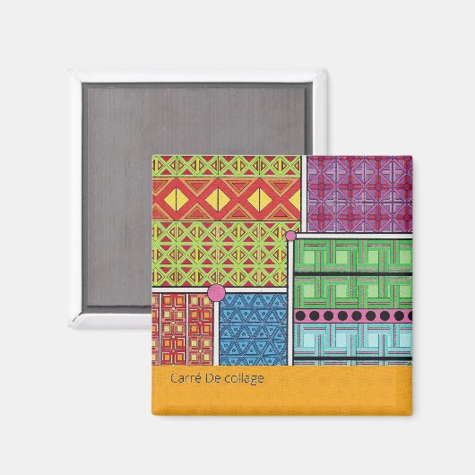 Carré collage マグネット (正面/裏面)