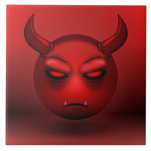 Carreau Devilmoji タイル (正面)