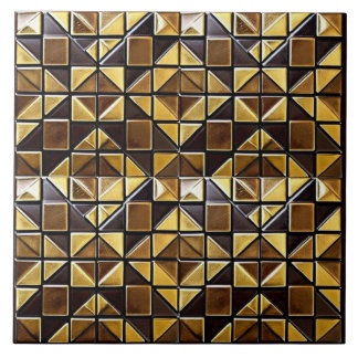 Carreau en céramique - Coll. Afro Tiles -15.2x15.2 タイル