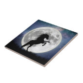 Carreau Le cheval et la lune blanche タイル (側面)