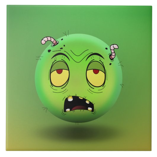 Carreau Zombiemoji タイル (正面)