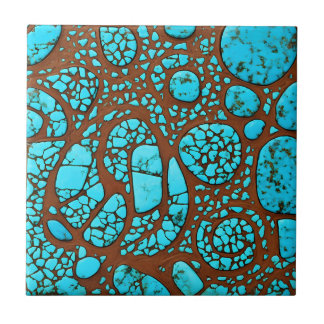 Carreaux avec motifs de turquoise タイル