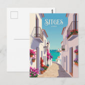 Carrer de la Mare de Déu Spain ポストカード (正面/裏面)