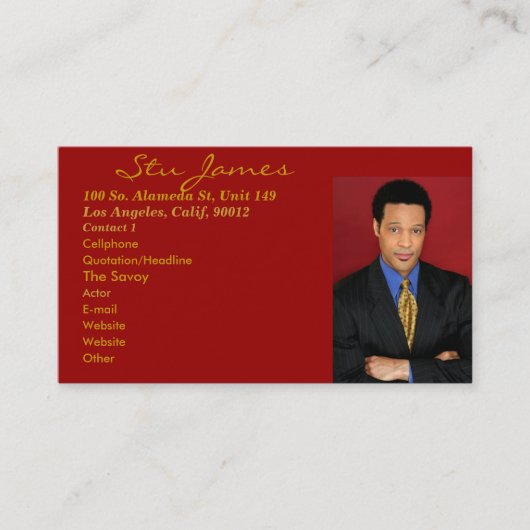 Carrer/Talent_名刺 名刺 (正面)