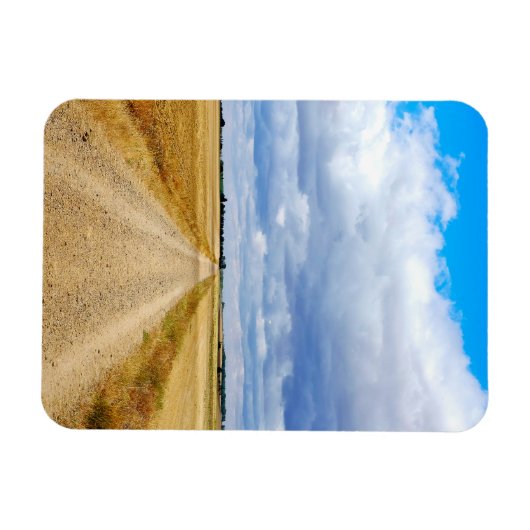 Carretera Boadilla del Camino - Itero de la Vega マグネット (横)