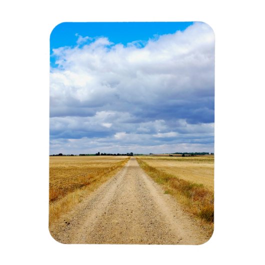 Carretera Boadilla del Camino - Itero de la Vega マグネット (縦)