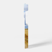 Carretera Boadilla del Camino - Itero de la Vega iPhoneケース (左側面)