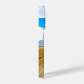 Carretera Boadilla del Camino - Itero de la Vega iPhoneケース (右側面)