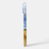 Carretera Boadilla del Camino - Itero de la Vega iPhoneケース (左側面)