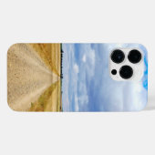 Carretera Boadilla del Camino - Itero de la Vega iPhoneケース (裏面横)