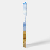 Carretera Boadilla del Camino - Itero de la Vega iPhoneケース (右側面)