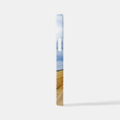 Carretera Boadilla del Camino - Itero de la Vega iPhoneケース (右側面)