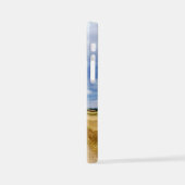 Carretera Boadilla del Camino - Itero de la Vega iPhoneケース (左側面)