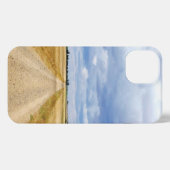 Carretera Boadilla del Camino - Itero de la Vega iPhoneケース (裏面横)