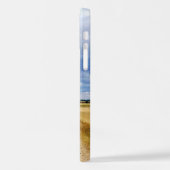 Carretera Boadilla del Camino - Itero de la Vega iPhoneケース (左側面)