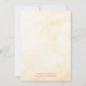 Carriage王女の: 日付の招待状を救って下さい 招待状 (裏面)