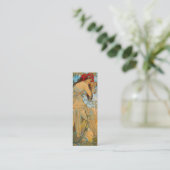 Carriage Dealers by Alphonse Mucha (1902) Bookmark スキニー名刺 (スタンド正面)