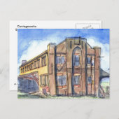 Carriageworksの建物 ポストカード (正面/裏面)