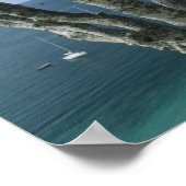 Carribean、Anguilla Island、Road Bay Harbor ポスター (角)