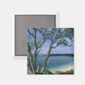 Carribean、Anguilla Island、Road Bay Harbor マグネット (正面/裏面)