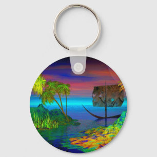 Carribean By カラフル David Wilder keychain キーホルダー