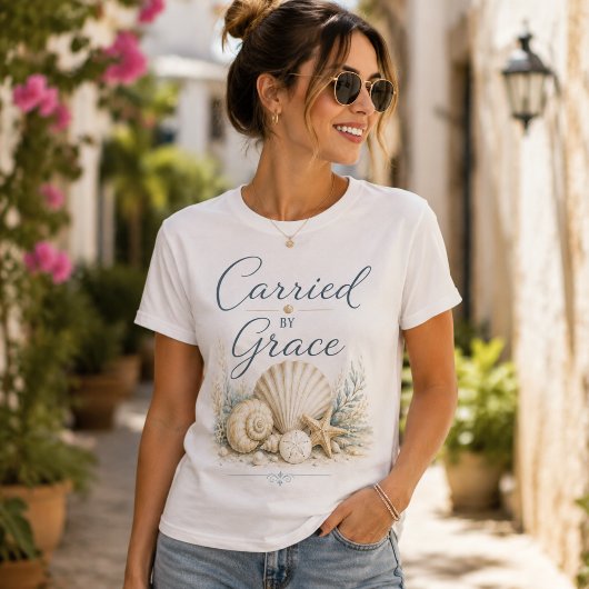 Carried By Grace – 海辺のインスピレーション トライブレンドＴシャツ