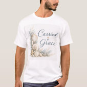Carried By Grace – 海辺のインスピレーション Tシャツ (正面)