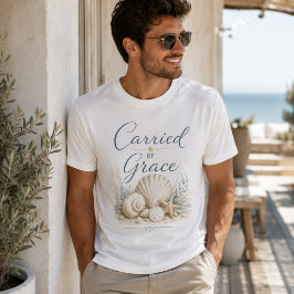 Carried By Grace – 海辺のインスピレーション Tシャツ