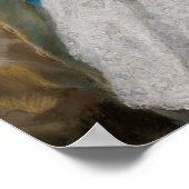 Carriera -金ゴールドコートパターン（の模様が）あるの紳士1... ポスター (角)