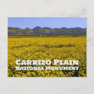 Carrizo Plain National Monument ポストカード
