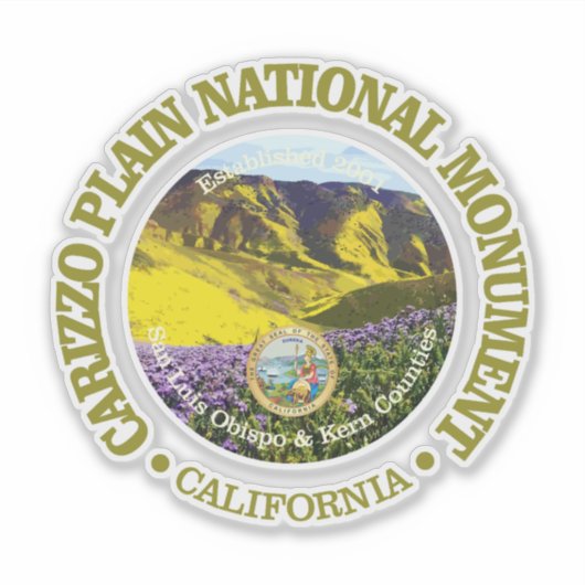 Carrizo Plain(NM) シール (正面)