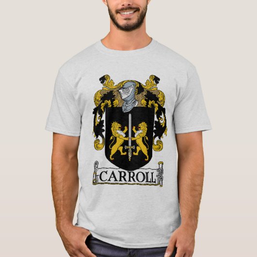 Carrollの一族の紋章付き外衣 Tシャツ (正面)